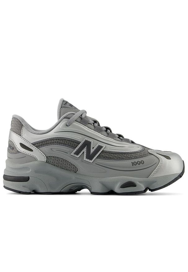 Buty młodzieżowe New Balance G10003VV - szare. Kolor: szary. Szerokość cholewki: normalna