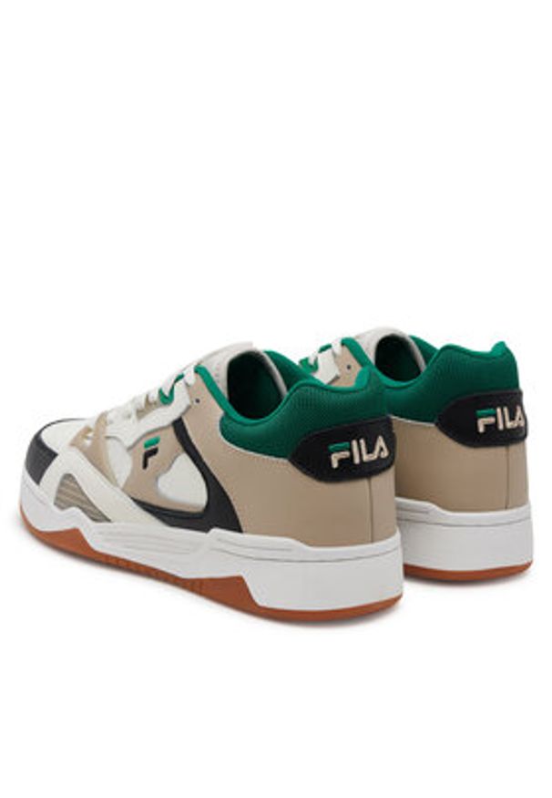 Fila Sneakersy Wayne FFM0383 13278 Biały. Kolor: biały. Materiał: skóra