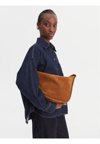 Patrizia Pepe Torebka 8B0314/L152-brB878 Brązowy. Kolor: brązowy. Materiał: zamszowe, skórzane #1