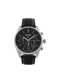 BOSS Zegarek Champion 1513816 Czarny. Kolor: czarny