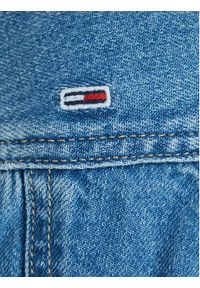 Tommy Jeans Spódnica jeansowa DW0DW16177 Granatowy Regular Fit. Kolor: niebieski. Materiał: jeans, bawełna