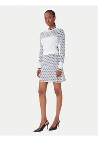 Guess Spódnica ołówkowa W5BD81 Z3JD2 Écru Slim Fit. Materiał: syntetyk #4
