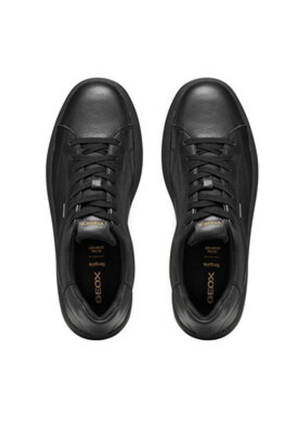 Geox Sneakersy U Spherica Ecub-1.1 U56LUC 00046 C9999 Czarny. Kolor: czarny. Materiał: skóra