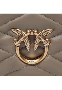 Pinko Torebka Love Click Puff Classic PE 24 PLTT 101585 A1ET Beżowy. Kolor: beżowy. Materiał: skórzane #4