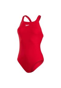 Speedo - Damski Jednoczęściowy Strój Kąpielowy Medalist Eco Endurance+. Kolor: czerwony