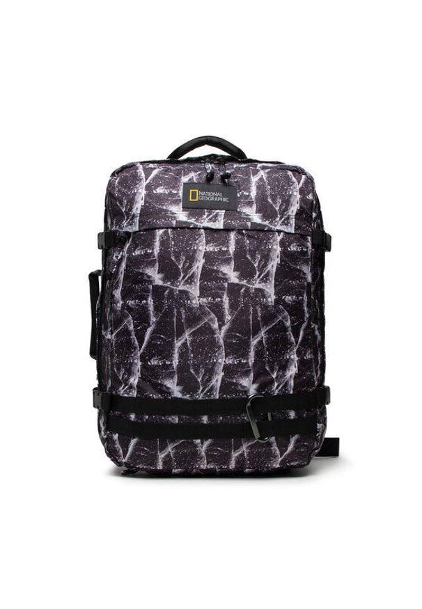 National Geographic Plecak Ng Hybrid Backpack Cracked N11801.96CRA Czarny. Kolor: czarny. Materiał: materiał