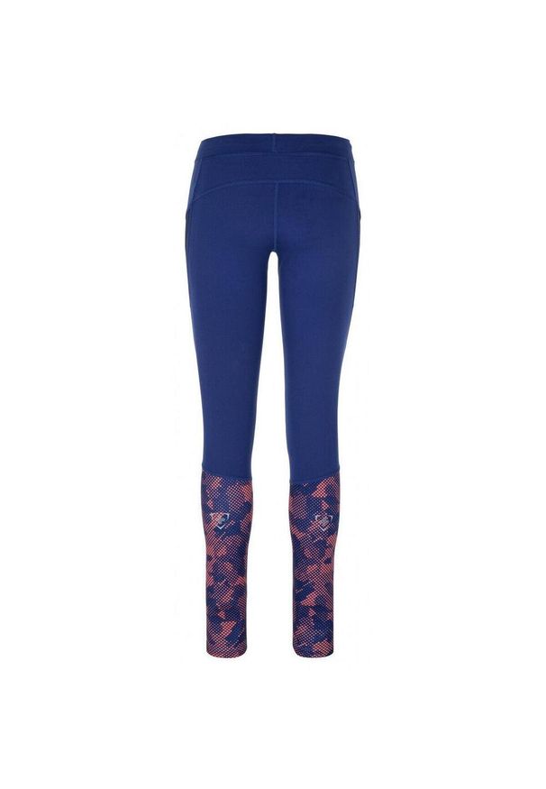 Legginsy damskie Kilpi Runner. Kolor: niebieski. Sport: bieganie