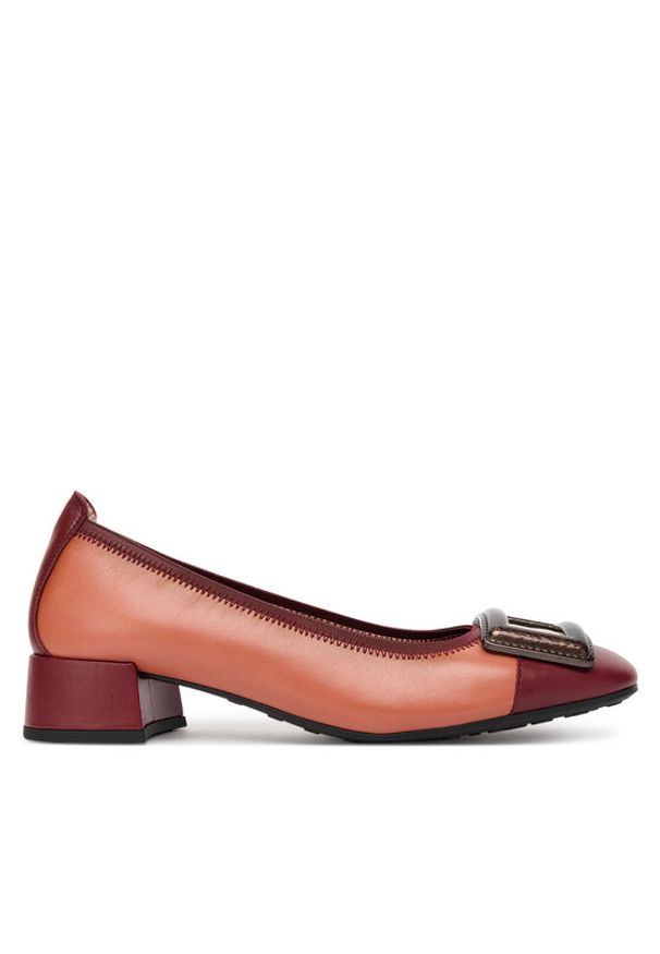 Hispanitas Półbuty CHI254318 Bordowy. Kolor: czerwony. Materiał: skóra