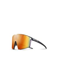 JULBO - Okulary rowerowe Julbo Edge czarny fotochrom Reactiv Light Amplifier kat.1-3. Kolor: fioletowy, wielokolorowy, czarny. Sport: turystyka piesza