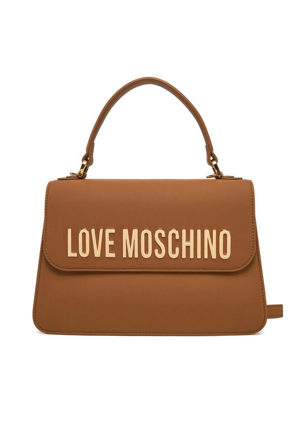 Love Moschino - Torebka LOVE MOSCHINO. Kolor: brązowy