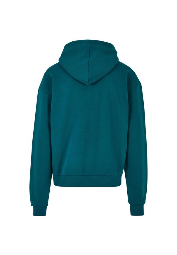 BUILD YOUR BRAND - Bawełniana Bluza Z Kapturem Dla Dorosłych Unisex Ultra Heavyweight Boxy Hoodie. Typ kołnierza: kaptur. Kolor: niebieski. Materiał: bawełna