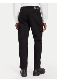 Karl Lagerfeld Jeans Spodnie materiałowe A4M10100 Czarny Regular Fit. Kolor: czarny. Materiał: bawełna #3
