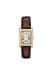 Emporio Armani Zegarek Gino AR11665 Brązowy. Kolor: brązowy