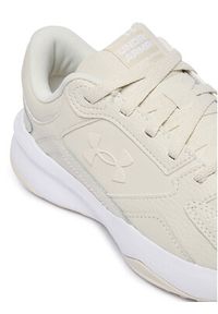 Under Armour Sneakersy UA Edge Leather 3028569 Écru. Materiał: materiał #5