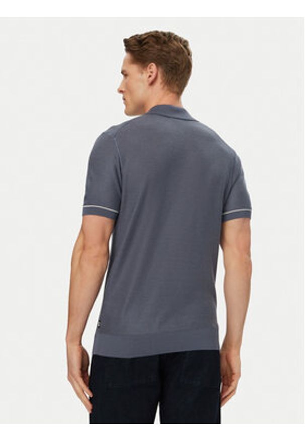 BOSS Polo H-Narciso 50560483 Niebieski Regular Fit. Typ kołnierza: polo. Kolor: niebieski. Materiał: bawełna