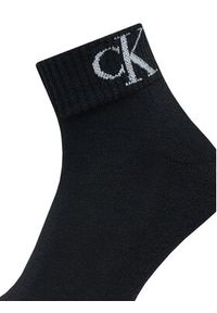 Calvin Klein Jeans Zestaw 2 par niskich skarpet męskich 701228805 Czarny. Kolor: czarny. Materiał: materiał, bawełna #3