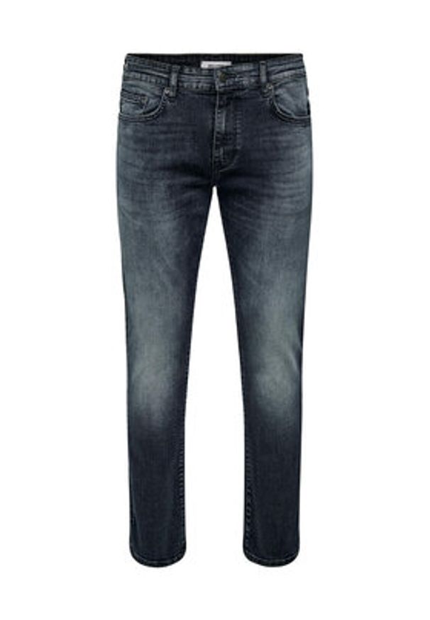 Only & Sons Jeansy Weft 22026463 Granatowy Slim Fit. Kolor: niebieski