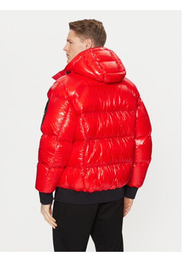 BOSS Kurtka puchowa Ronnie 50522627 Czerwony Regular Fit. Kolor: czerwony. Materiał: syntetyk