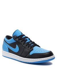 Nike Sneakersy Air Jordan 1 Low 553558 041 Niebieski. Kolor: niebieski. Materiał: skóra. Model: Nike Air Jordan #4