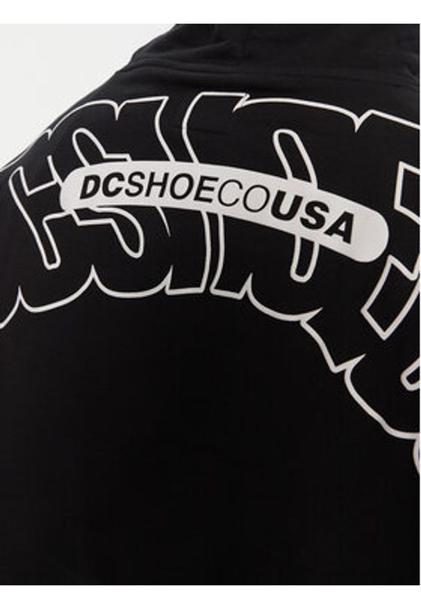 DC Shoes Bluza EDYFT03557 KVJ0 Czarny Regular Fit. Kolor: czarny. Materiał: bawełna