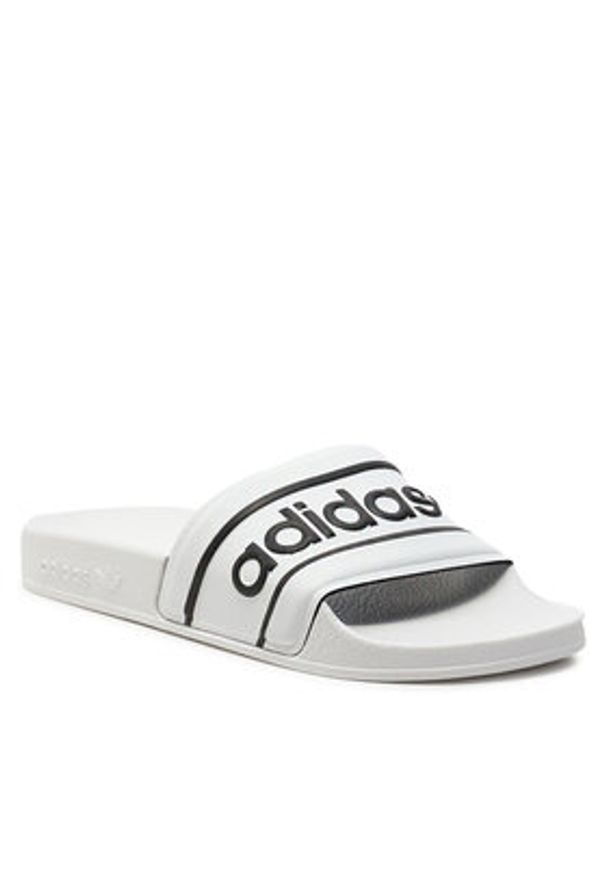 Adidas - adidas Klapki Adilette ID5799 Biały. Kolor: biały