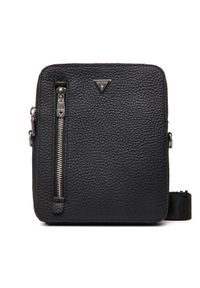 Guess Saszetka HMTOGR P5218 Czarny. Kolor: czarny. Materiał: skóra