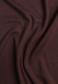 Renee - Brązowa Rozkloszowana Spódnica z Bawełny Tussala. Kolor: brązowy. Materiał: bawełna. Styl: elegancki #3