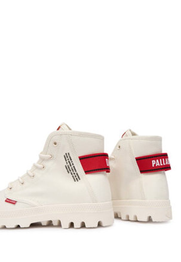 Palladium Trapery Pampa Hi Dare Ii 79514-180-M Biały. Kolor: biały. Materiał: materiał