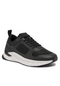 Calvin Klein Sneakersy Low Top Lace Up Tech HM0HM01283 Czarny. Kolor: czarny. Materiał: materiał #4