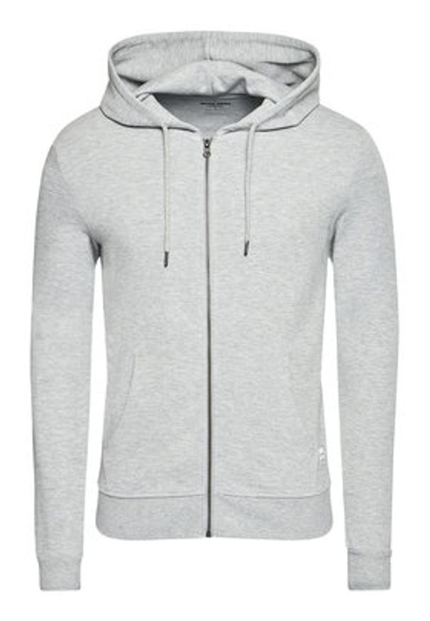 Jack & Jones Bluza Basic 12181901 Szary Regular Fit. Kolor: szary. Materiał: bawełna