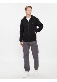 BOSS - Boss Bluza Zetalky 50508578 Czarny Regular Fit. Kolor: czarny. Materiał: bawełna #3