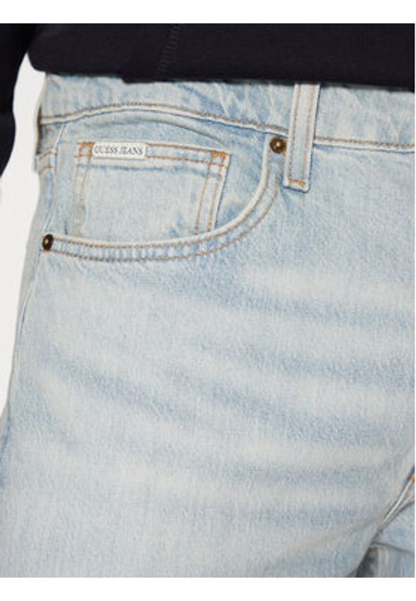 Guess Jeans Jeansy M4YA1B D5DO1 Niebieski Regular Fit. Kolor: niebieski