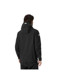 Kurtka softshell męska Helly Hansen Paramount Hooded Softshell Jkt. Typ kołnierza: kaptur. Kolor: czarny. Materiał: bawełna, softshell