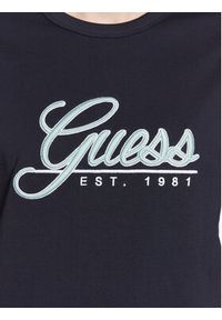 Guess T-Shirt 3D Embro M3GI25 K8FQ4 Granatowy Regular Fit. Kolor: niebieski. Materiał: bawełna #3