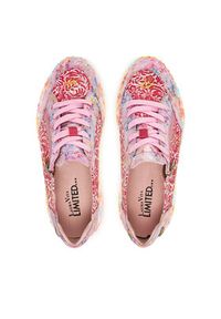Laura Vita Sneakersy Nikito 57 Różowy. Kolor: różowy. Materiał: skóra #6