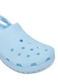 Crocs Klapki Classic Frosted Clog 210928 Błękitny. Kolor: niebieski