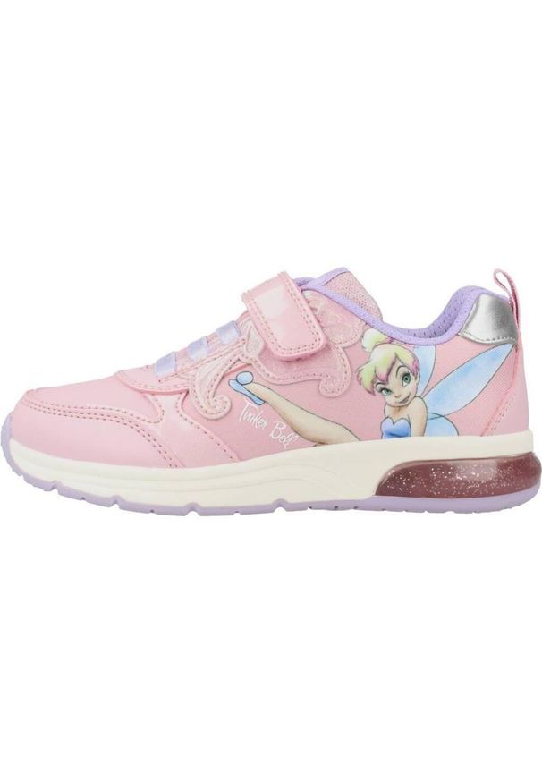 Geox - Buty GEOX J SPACECLUB G Rose. Kolor: różowy. Materiał: syntetyk, tkanina. Sport: turystyka piesza
