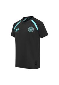 MANCHESTER CITY - Koszulka Wyjazdowa Manchester City 25/26 dla Dzieci. Kolor: czarny. Sport: piłka nożna