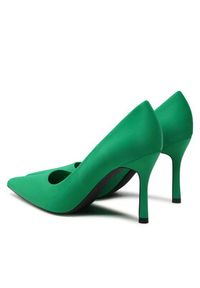 Jenny Fairy Szpilki LS5776-01A Zielony. Kolor: zielony. Materiał: materiał. Obcas: na szpilce #3