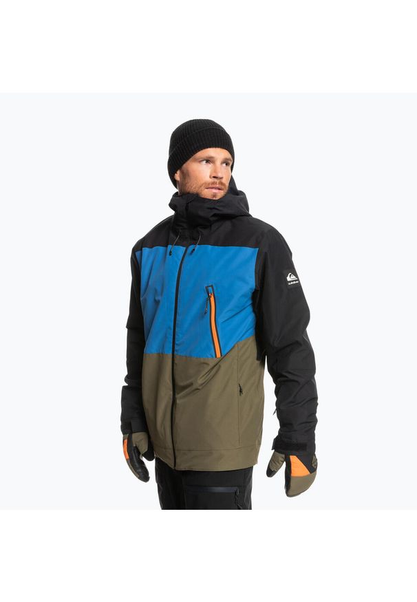 Kurtka snowboardowa męska Quiksilver Sycamore. Kolor: czarny. Sport: snowboard