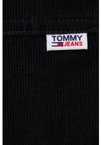 Tommy Jeans Spodnie sztruksowe DM0DM11242.4890 męskie kolor czarny dopasowane. Kolor: czarny. Materiał: sztruks #3