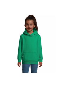 SOL'S - Bluza z kapturem dla dzieci Sol's Condor. Typ kołnierza: kaptur. Kolor: zielony #1