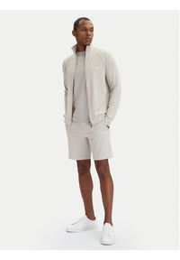 BOSS Bluza Mix&Match 50515307 Beżowy jasny Regular Fit. Kolor: beżowy. Materiał: bawełna #5