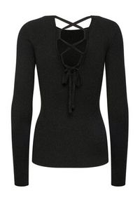 InWear Sweter Puno 30107756 Czarny Slim Fit. Kolor: czarny. Materiał: wiskoza #9