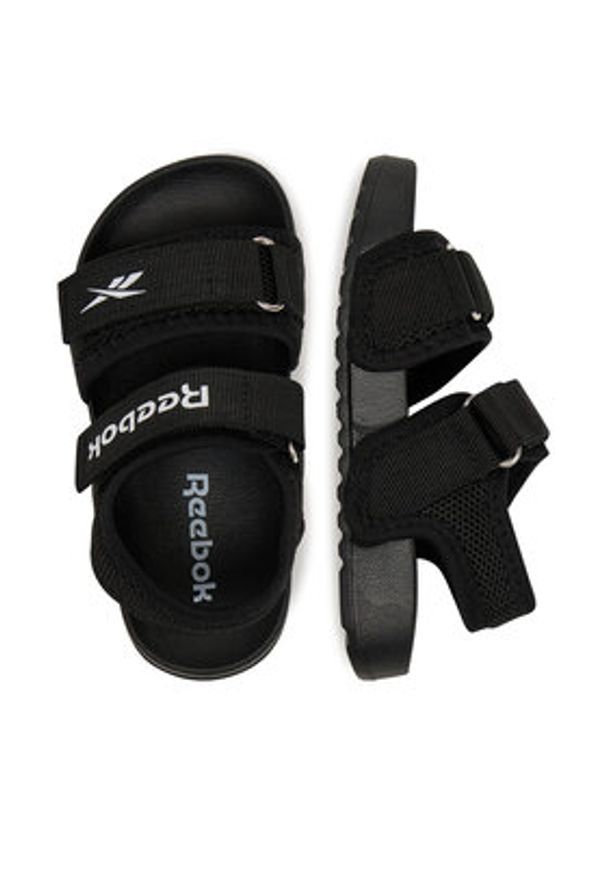 Reebok Sandały CP50-26023(III) Czarny. Kolor: czarny. Materiał: materiał