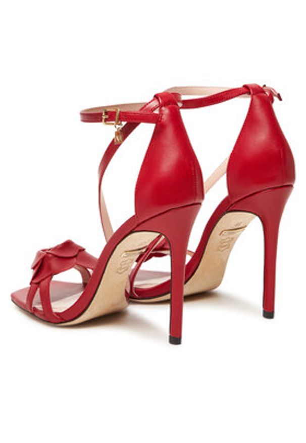 Marciano Guess Sandały 5YGZ34 7368A Czerwony. Kolor: czerwony. Materiał: skóra
