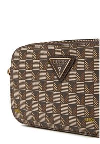 Guess Torebka HWJT93 44140 Brązowy. Kolor: brązowy. Materiał: skórzane