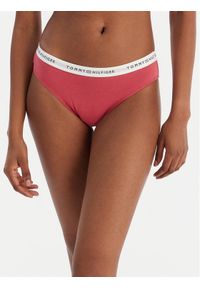 TOMMY HILFIGER - Tommy Hilfiger Figi klasyczne UW0UW05876 Różowy. Kolor: różowy. Materiał: bawełna #1