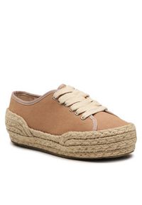 EMU Australia Espadryle Ellery W12860 Beżowy. Kolor: beżowy. Materiał: materiał