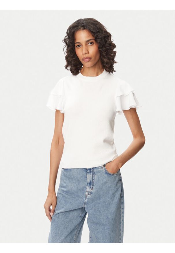 French Connection Bluzka Aylaa Krista 789C2 Biały Regular Fit. Kolor: biały. Materiał: wiskoza